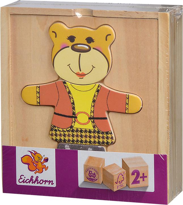 Produktbild Eichhorn Houten Puzzel Beer, 20st. (18 Teile)