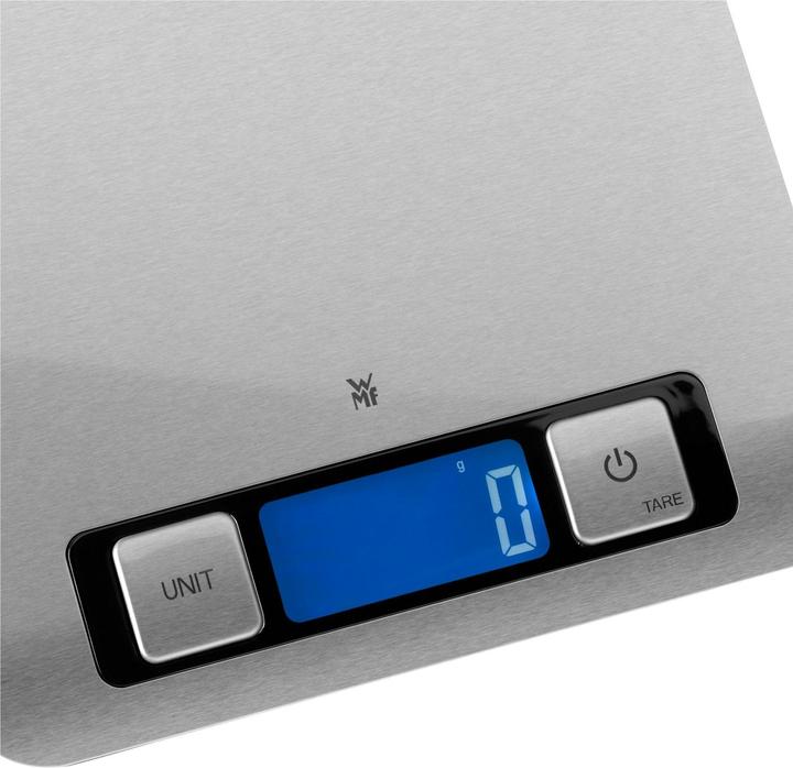 Produktbild WMF Digitale Küchenwaage Backwaage grammgenau Tara-Funktion 5kg Maximalgewicht