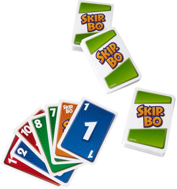 Actual product image Mattel Games Skip-Bo (German, French, Italian)