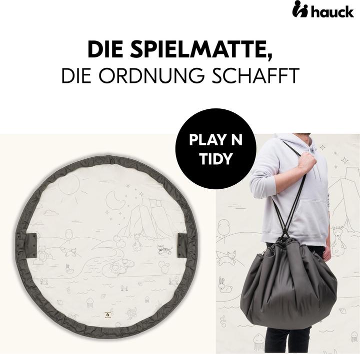 Produktbild Hauck Play N Tidy Dark Grey (120 x 120 cm)