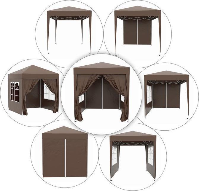 Actual product image Outsunny Folding pavilion (200 cm, 200 cm)