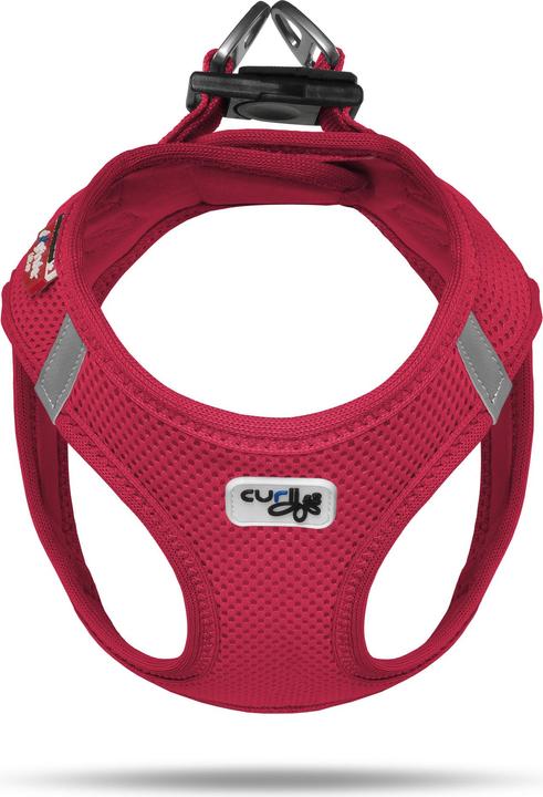 Image du produit Curli Harnais Vest Air-Mesh XS, Rouge (XS, Chien, Général)