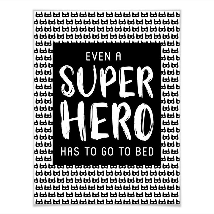 Image du produit Trenddeko Even a super hero - Échantillon (80 x 100 cm)