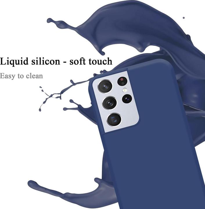 Immagine prodotto Cadorabo Copertura della cassa del silicone liquido TPU (Samsung Galaxy S21 Ultra)