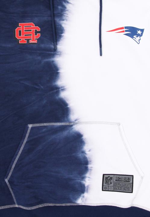 Produktbild Recovered Re:covered Fleece Hoody - INK DYE New England Patriots - XL (XL)