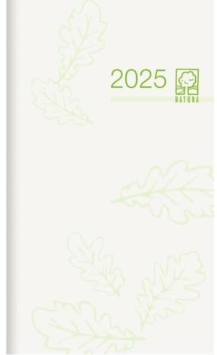 Agenda de poche 2025 Recycling, 8,8x15,2cm, calendrier de poche avec 32 pages, 1 mois sur 2 (Allemand)