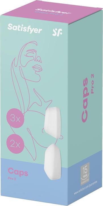Actual product image Satisfyer Pro 2 Ersatz-Aufsätze