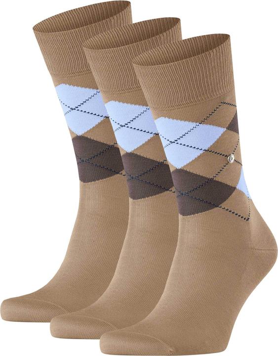 Produktbild Burlington Socken Casual Bequem sitzend Manchester (3er Pack, 40 - 46)
