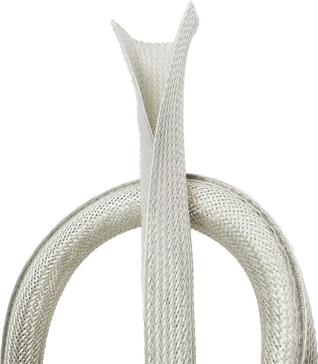 Actual product image LogiLink Cable bundle fabric hose, gray (Cable hole, 180 cm)