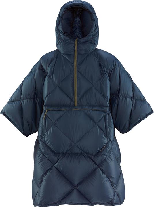 Image du produit Therm-a-Rest Honcho Poncho Down Outerspace Blue (Taille unique)