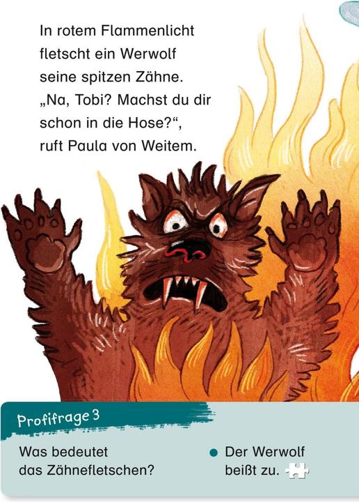 Immagine prodotto Duden Leseprofi – Schaurige Geschichten vom Meerschweinchenvampir, 2. Klasse (Tedesco, Cristina Goppel, 2019)