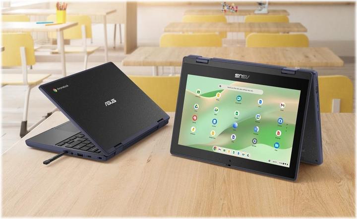 Immagine prodotto ASUS Chromebook CR1104FGA-NS0270 Intel Celeron N100 11,6 pollici HD 8GB 64GB eMMC UMA Chrome (11.61", Intel Celeron N100, 8 GB, DE)