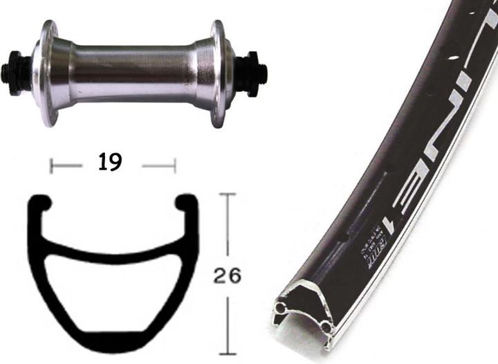 Actual product image Rodi SSP 36L (Front wheel, 26")