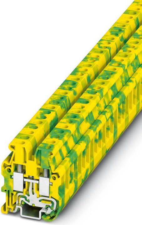 Actual product image Phoenix Contact Mini ground terminal block - MUT 4-PE
