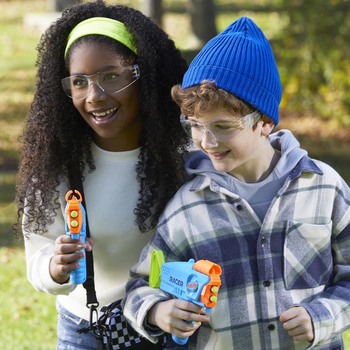 Actual product image Nerf Elite Junior Racer Easy Play Dart Blaster