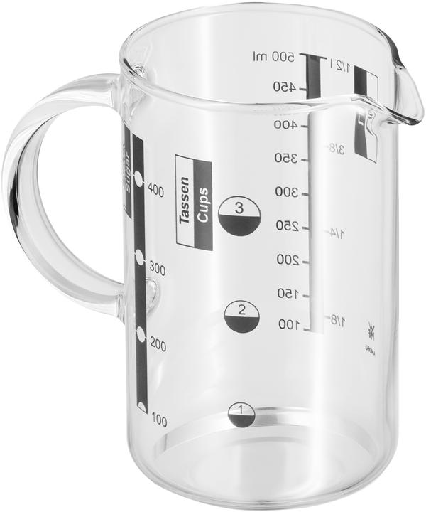 Productafbeelding WMF Maatbeker 0,5l met 4 maateenheden Gourmet hittebestendig glas (500 ml)