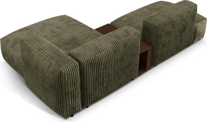 Image du produit Micadoni Canapé D'Angle Droit Modulaire, "Martina", 2 Places, 285x176x75 Fabriqué en Europe (Canapé d'angle)