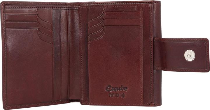 Actual product image Esquire Toscana wallet RFID protection leather 12 cm
