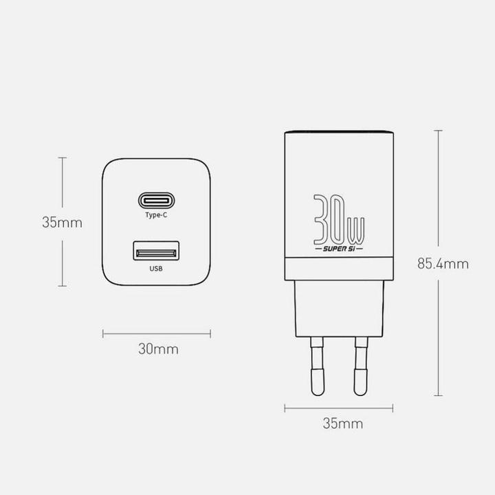 Produktbild Baseus Super Si Pro Quick Charger (30 W)