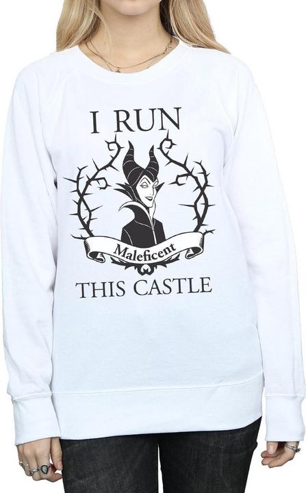 Image du produit Disney - Sweat MALEFICENT RUN THIS CASTLE - Femme (L)