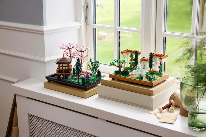 Produktbild LEGO Springbrunnen Garten (10359, LEGO Icons)