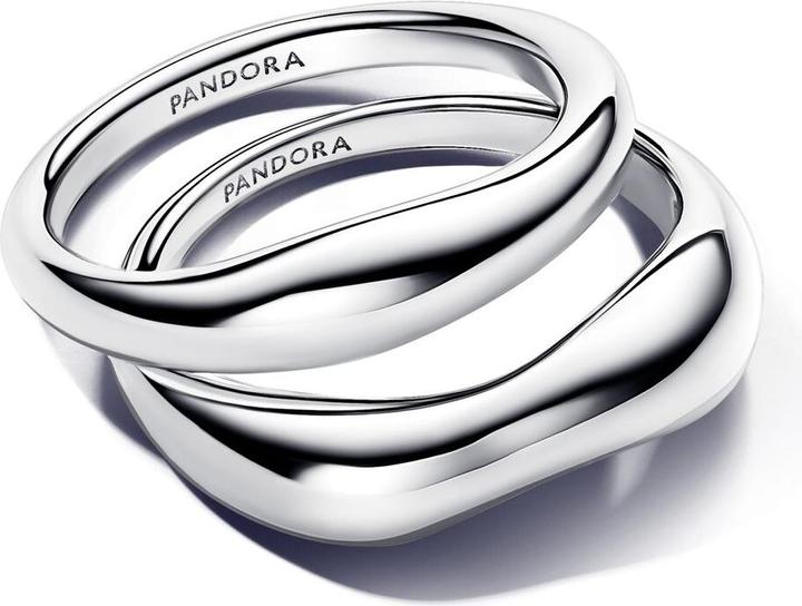 Produktbild Pandora Organisch Geformte Stacking Ringe (48)