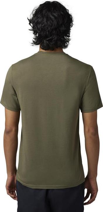 Actual product image Fox Tee 23 Caved In Ss Tech Olv Grn M (M)