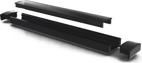 Produktbild LEDsON SLIMLINE 7 mm - ALUMINIUMPROFIL FÜR LED-STREIFEN - SCHWARZ - 2 m (200 cm)