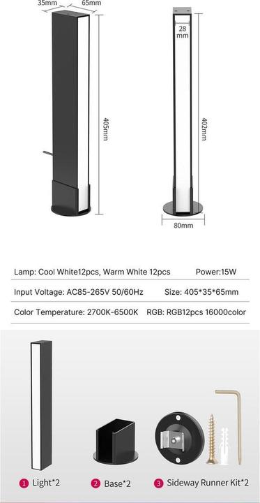 Image du produit Vijim Lampe vidéo GL01 (Lumière vidéo)