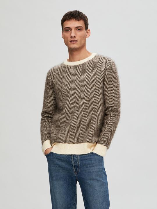 Image du produit Selected Homme Pull en mélange d'alpagas (L)
