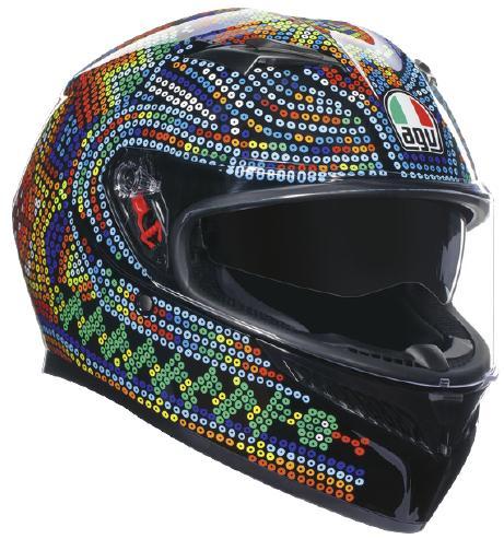 Produktbild AGV K3 ROSSI WINTER TEST 2018 Integralhelm schwarz XXL (XXL)