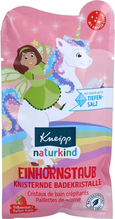 Produktbild Kneipp Naturkind Knisternde Badekristalle Einhornstaub (Badesalz)