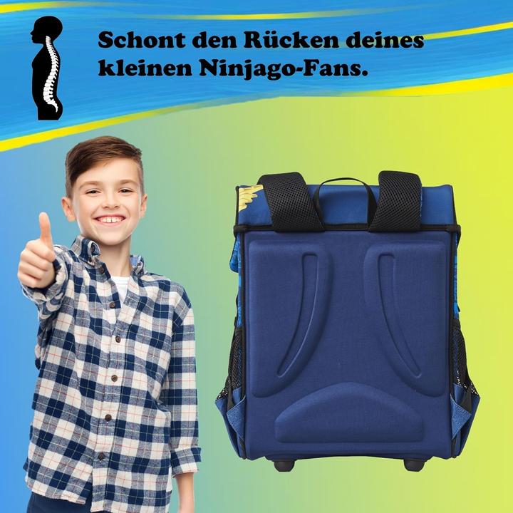 Image du produit Familando Ninjago Schulranzen-Set (16 l)