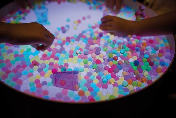 Image du produit Eduplay Billes sensorielles multicolores
