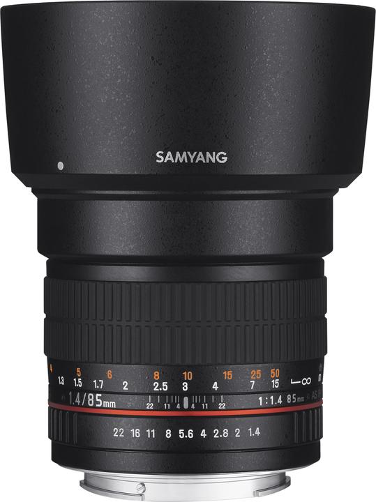 Actual product image Samyang 85mm f/1.4 AS IF UMC, Fujifilm XF (Fujifilm Fujinon XF, APS-C / DX)