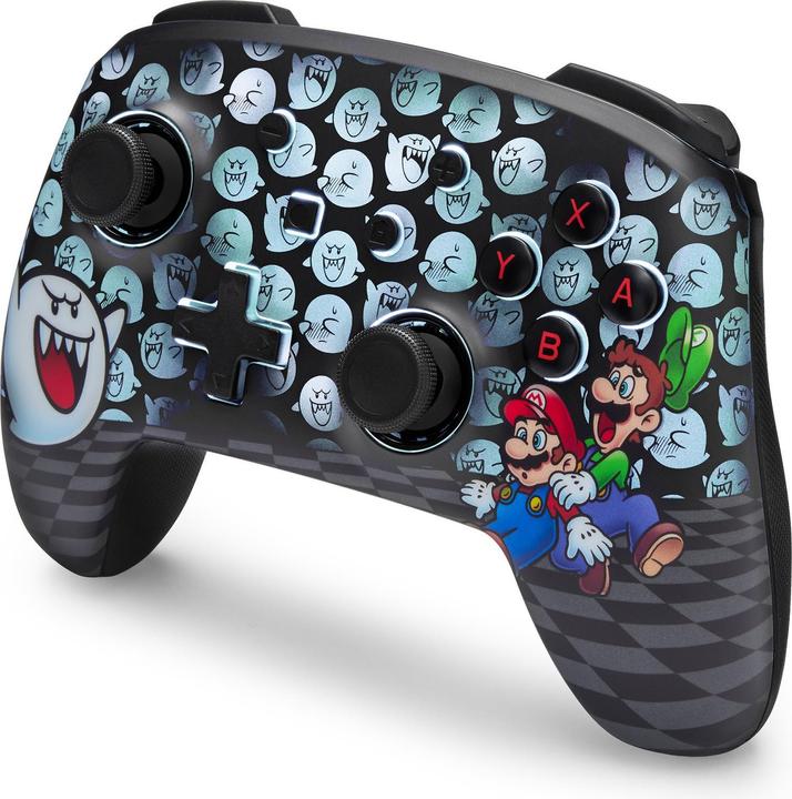 Immagine prodotto PowerA Enhanced Wireless Controller for Nintendo Switch with Lumectra – Mario Peek-A-Boo (Switch)