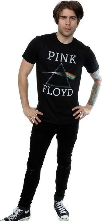 Actual product image Pink Floyd Mens Dark Side Of The Moon Prism Cotton T-Shirt (M)