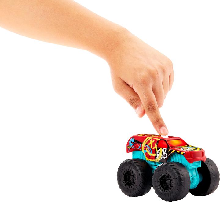 Actual product image Hot Wheels Monster Trucks Roarin Wreckers, assorted