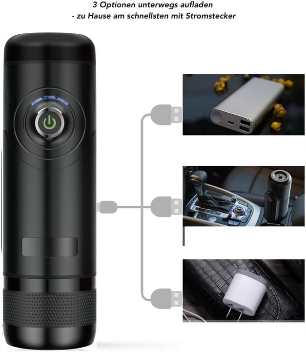 Produktbild Dreiklang-be smart Dreiklang Be Smart Dreiklang Tragbare Espressomaschine 12v