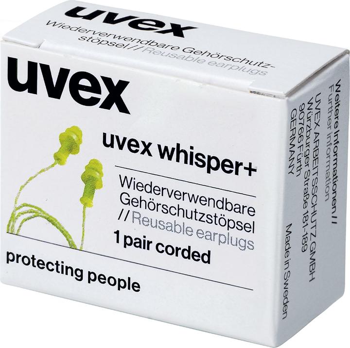 Actual product image Uvex Safety Hearing protection plugs 27 dB morew (50 x)