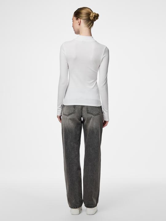 Produktbild Pieces Pckitte Zip Ls T-Neck Top Noos Bc (L)