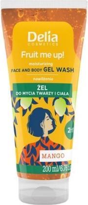 Delia Cosmetics Delia Fruit Me Up! Mango Face And Body Wash Gel 200Ml (200 ml)