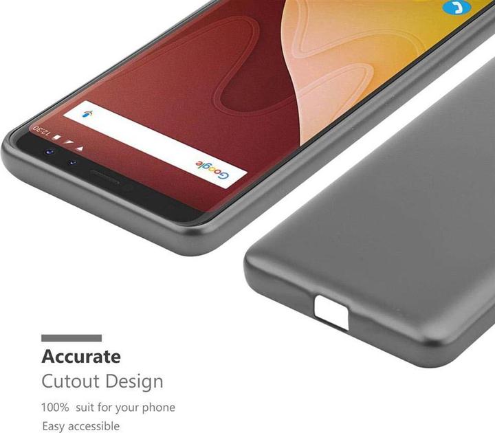 Image du produit Cadorabo Couverture métallique mate TPU (Wiko View Go)