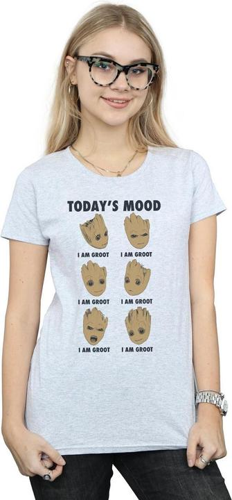 Immagine prodotto Guardians of the Galaxy Maglietta Donna/Ladies Today's Mood Baby Groot (XL)