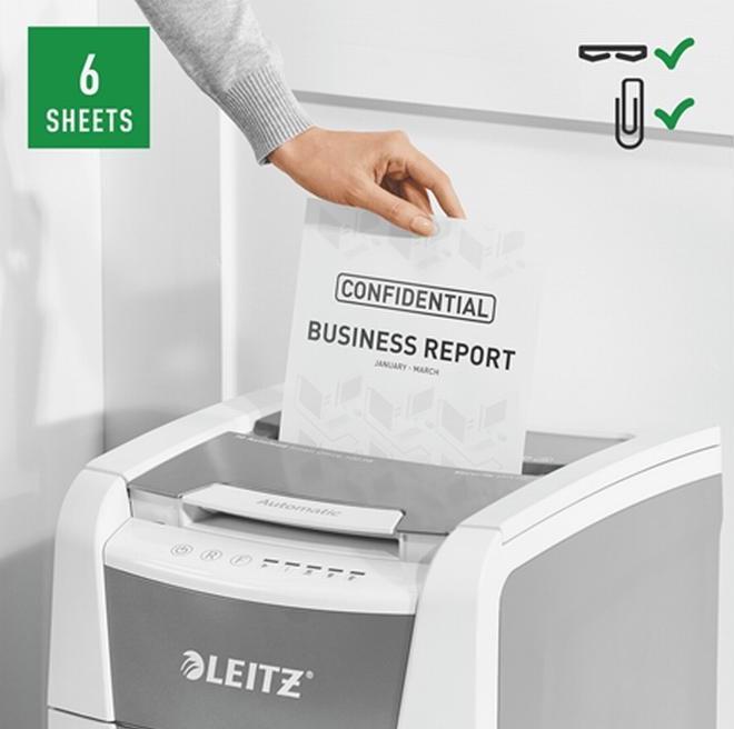 Immagine prodotto Leitz IQ Autofeed Small Office 100 P-5 (Taglio delle particelle)