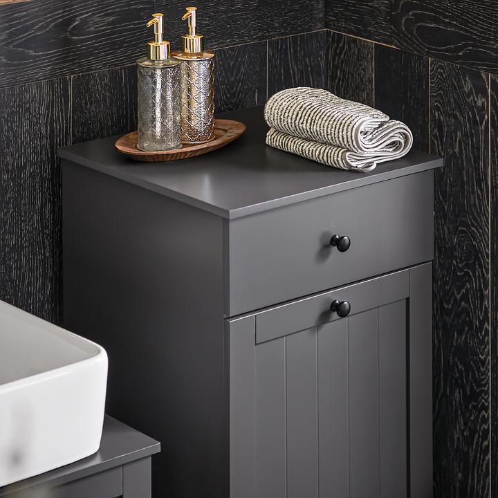 Actual product image SoBuy Laundry cupboard with laundry bag