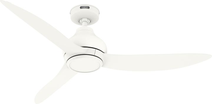 Actual product image Hunter Fans DC Deckenventilator Kaleidoscope Weiss mit Fernbedienung (44 dB)