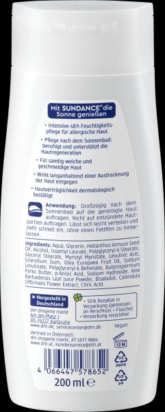 Produktbild dm Sundance After Sun Lotion, MED ultra sensitiv (Lotion, 200 ml)