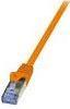 Produktbild LogiLink Netzwerkkabel (S/FTP, CAT6a, 0.25 m)