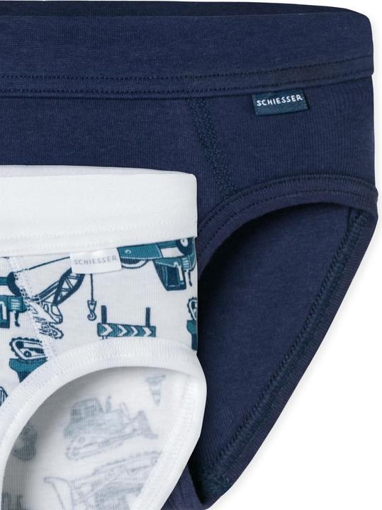 Produktbild Schiesser Slip Fine Rib (128, 2er Pack)